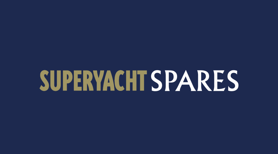 Custom made label etiket voor Superyacht Spares